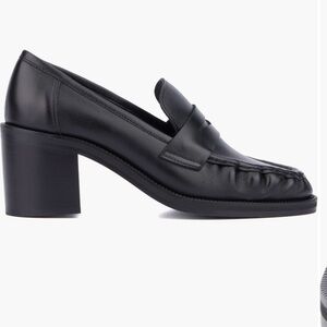 Aquatalia Josette Penny Loafer Pump In Black